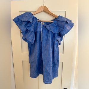 NWT Mille stripe off the shoulder top in size small